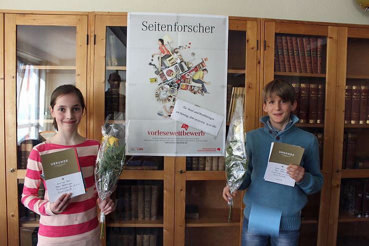 Bild: Vorlesewettbewerb