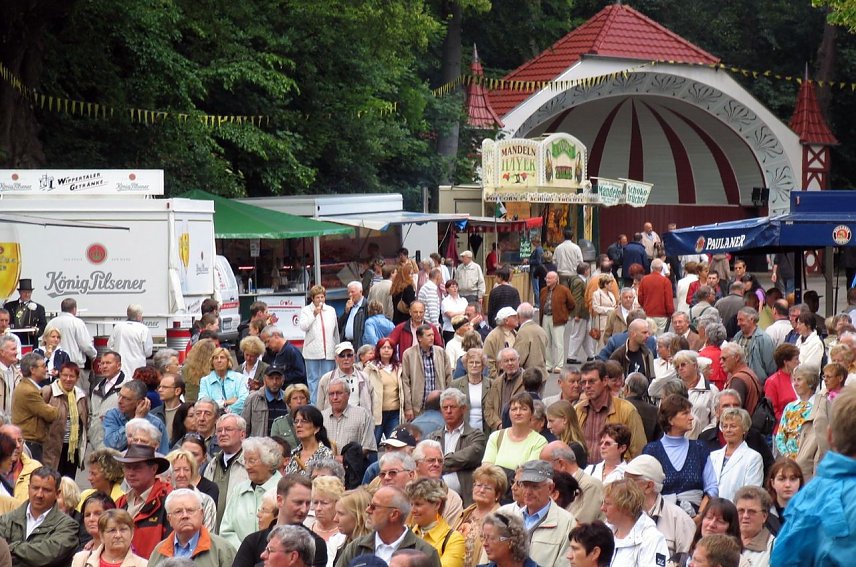 Bild: Gehegeplatz zum Rolandsfest