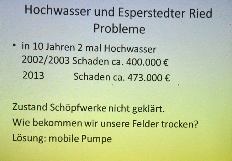 Bild: &Uuml;berschwemmungsproblematik im Raum Oldisleben - Heldrungen