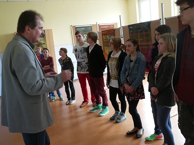 Bild: Ausstellungser&ouml;ffnung Regelschule Worbis