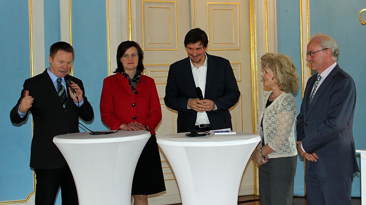 Bild: Podiumsdiskussion