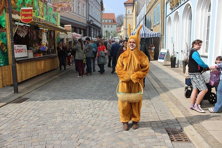 Bild: Ansturm auf Ostermarkt