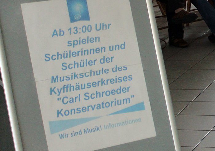 Bild: Musik zum Ostermarkt