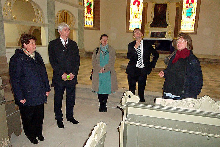Bild: Unterkirche besucht