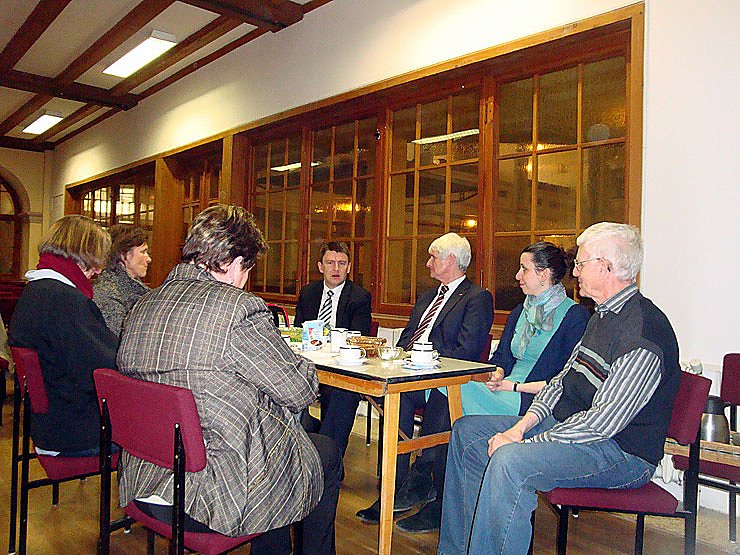 Bild: Unterkirche besucht