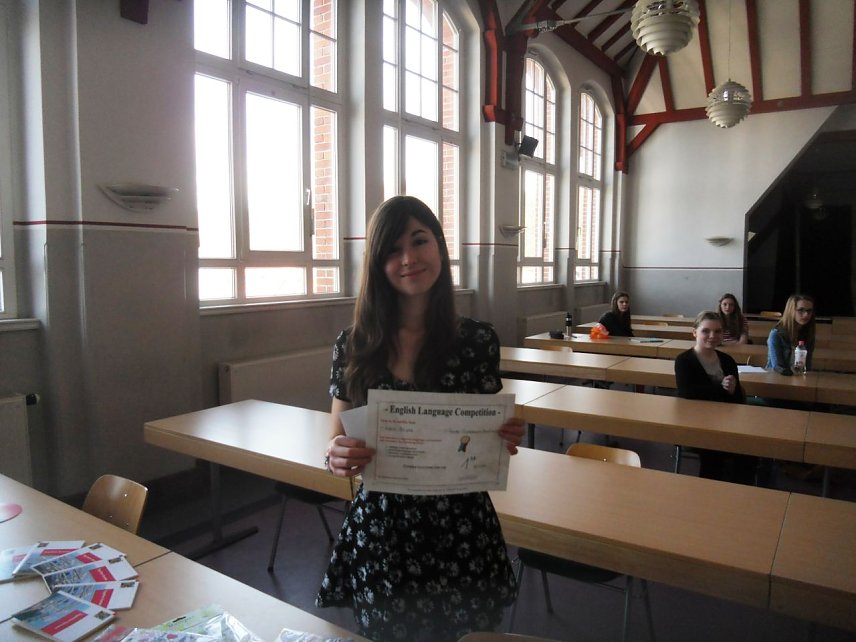 Bild: Siegerin Marie Beyse