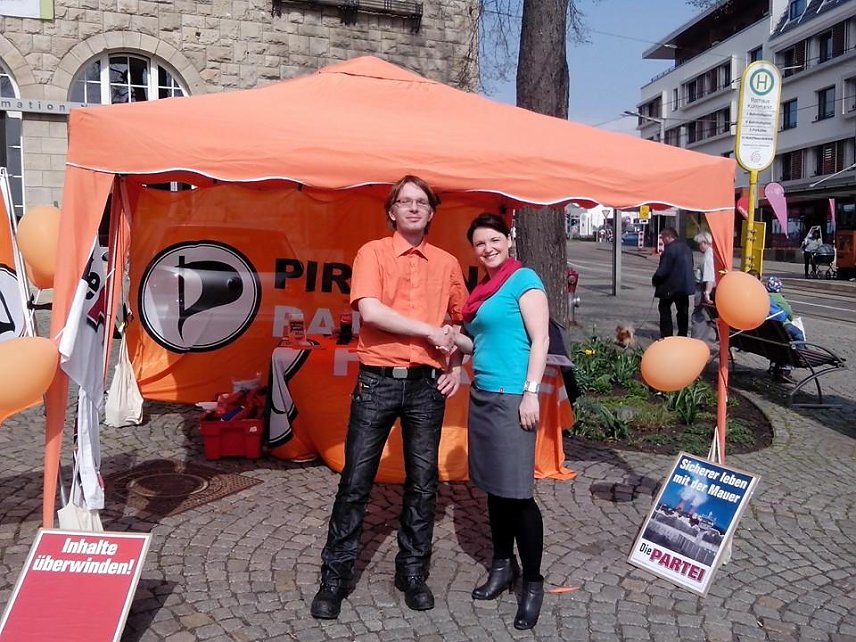 Bild: Piratenstand