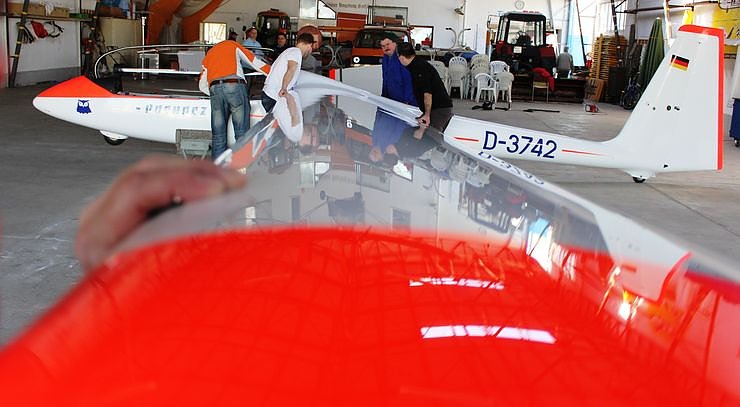 Bild:  Gelungener Saisonstart  der Segelflieger
