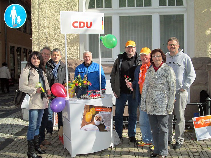 Bild: Kreis-CDU startet Kommunalwahlkampf in Artern