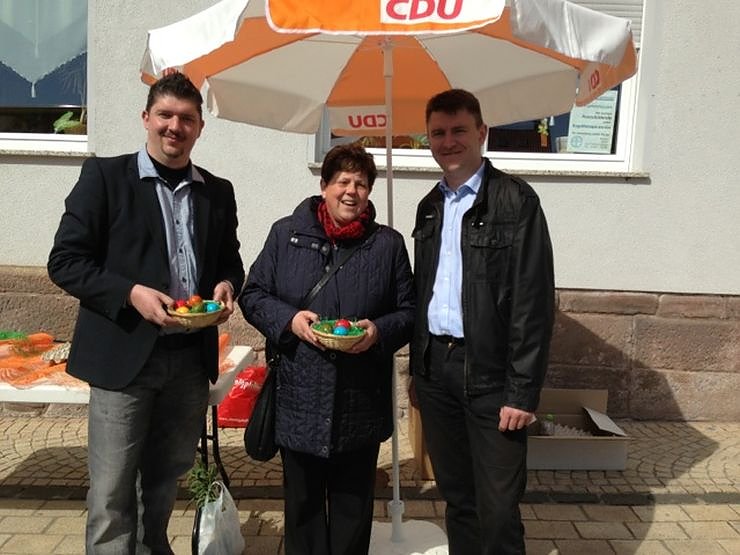 Bild: Gelungene Ostereieraktion der CDU