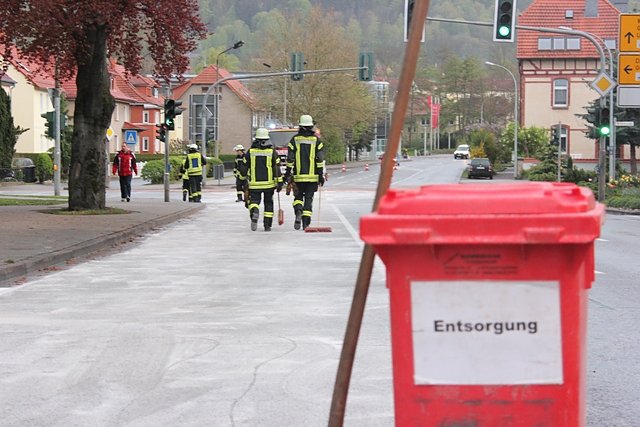 Bild: Beseitigung &Ouml;lspur