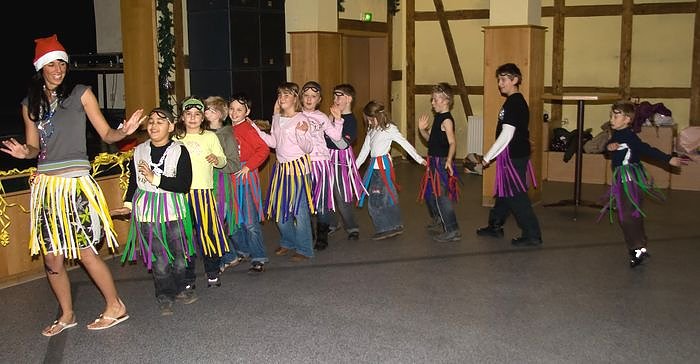 Bild: Samba im Jugendclubhaus