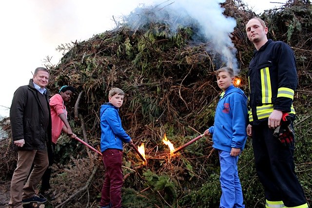 Bild: Osterfeuer