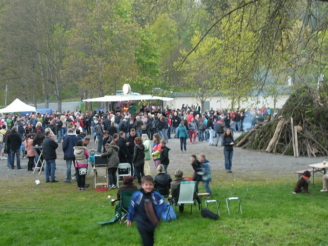 Bild: Osterfeuer Worbis