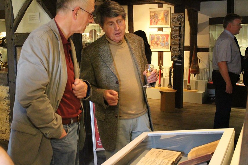 Bild: Dr. Peter Kuhlbrodt hat die Ausstellung inhaltlich erstellt