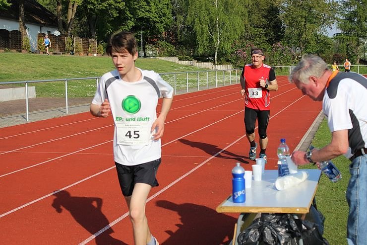 Bild: Stark beim Stundenlauf