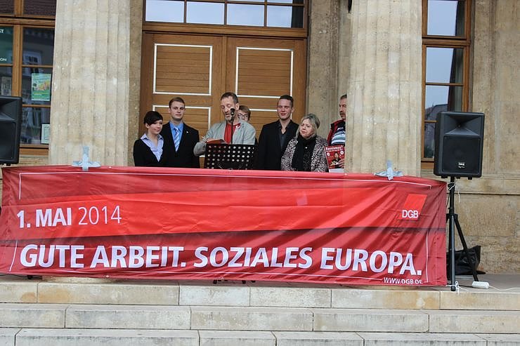 Bild: Maifeier in Sondershausen 