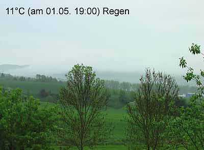 Bild: Maifeiertag mit schwerem Unwetter beendet