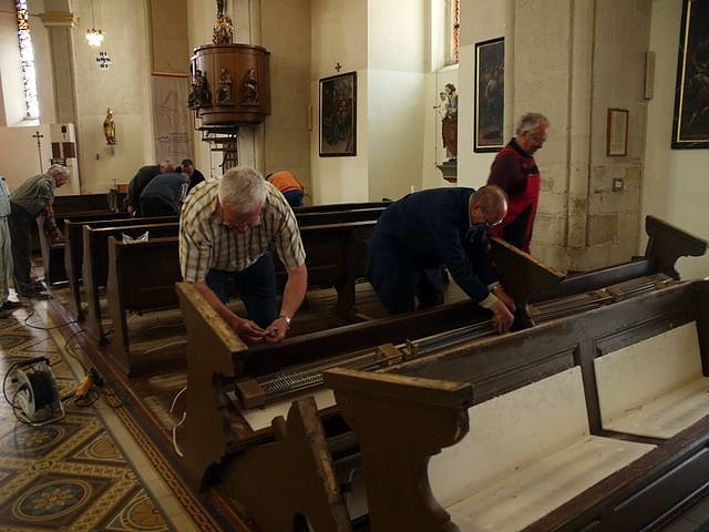Bild: Kirchenrenovierung 