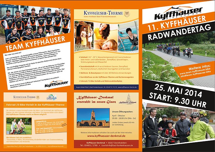 Bild: Bild Flyer auf Webseite