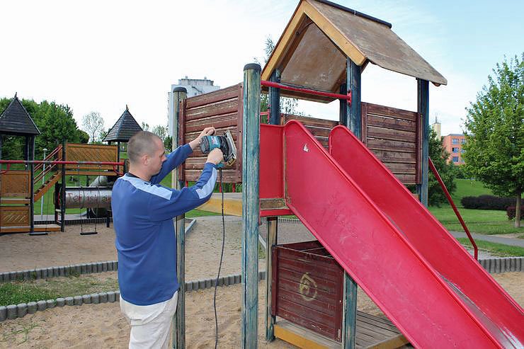 Bild: Spielpl&auml;tze werden versch&ouml;nert