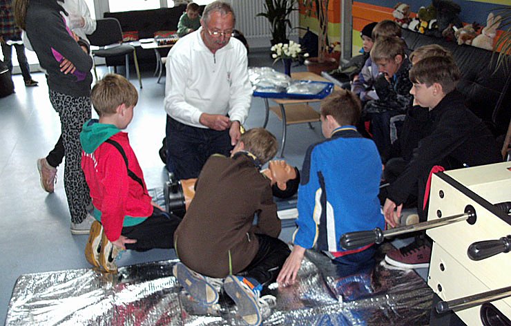 Bild: Fahrradralley im Freizeitzentrum Artern