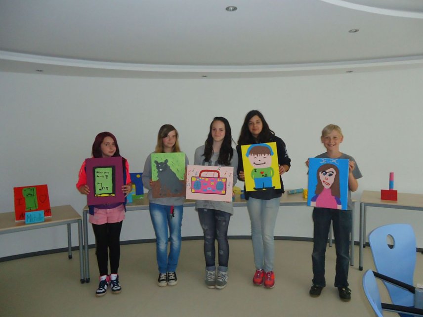 Bild: Johanna, Ramona, Sarah, Cassy, Kevin