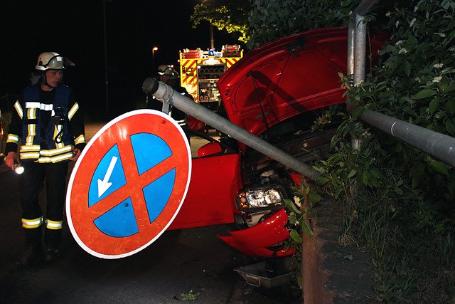 Bild: Unfall Hohes Rott