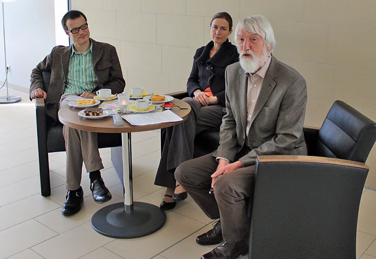 Bild: Duo im Kulturcaf&eacute;