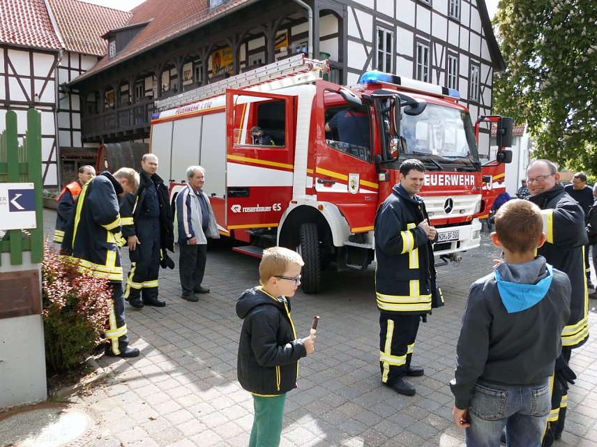 Bild: Feuerwehr zum Anfassen