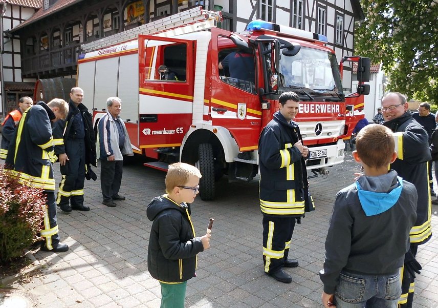 Bild: Feuerwehr zum Anfassen