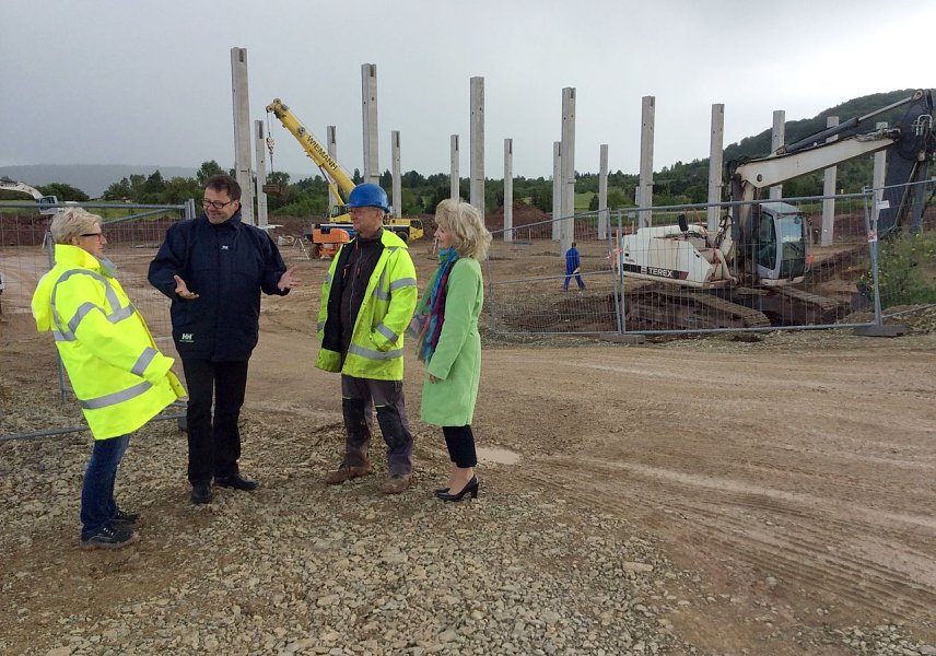 Bild: Auf der Baustelle