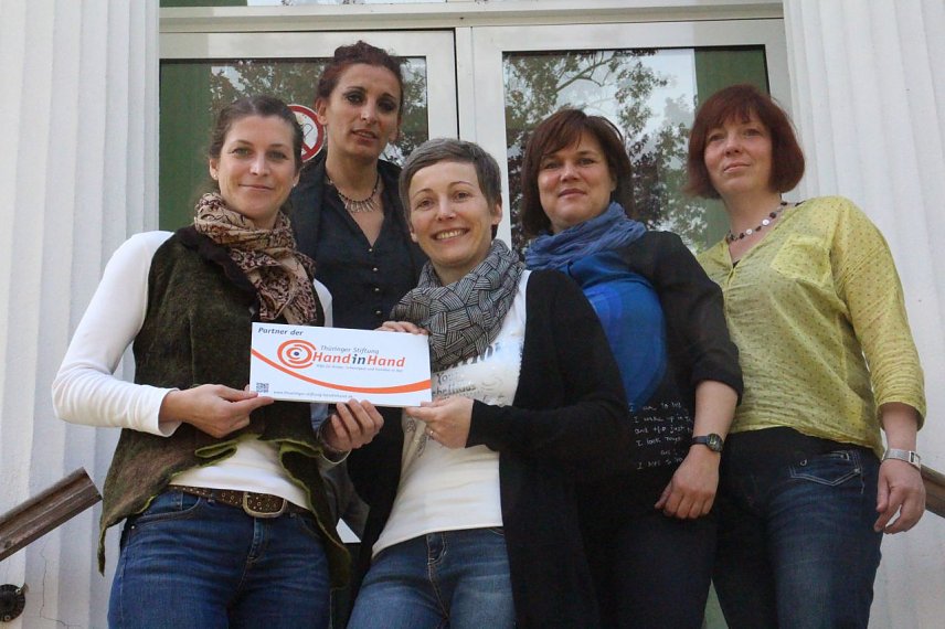 Bild: von links Anke Siegel, Vivien Grabe, Anke Dunkel, Cornelia M&ouml;nnich, Kathrin Helmuth-Schibert