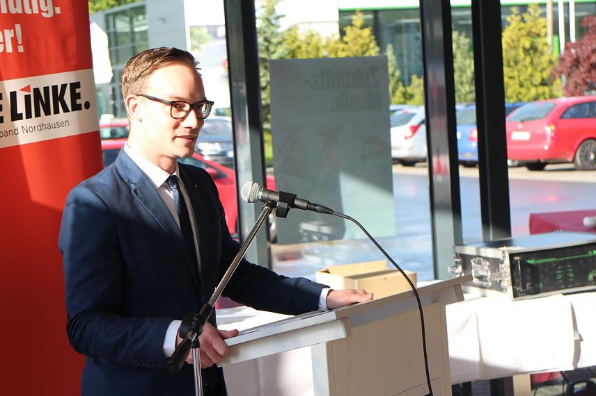 Bild: Kreisvorsitzender der Partei Die Linke Alexander Scharff