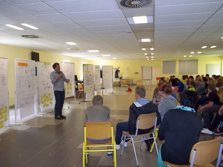 Bild: Schule im Jahr 2034