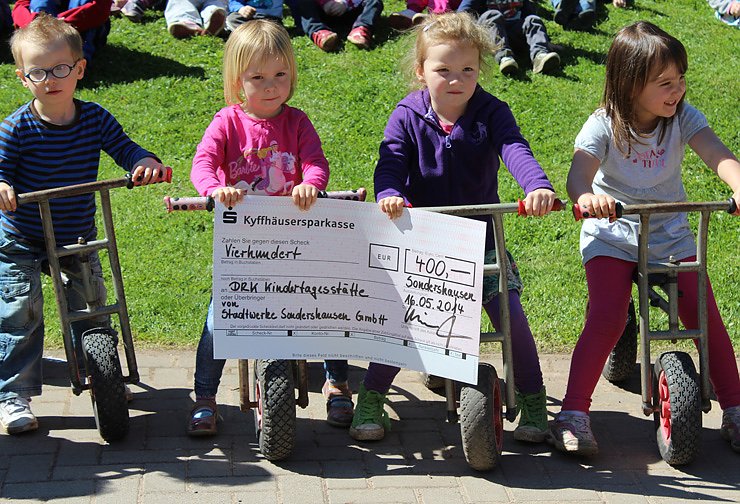 Bild: Unterst&uuml;tzung f&uuml;r DRK-Kindertagesst&auml;tte