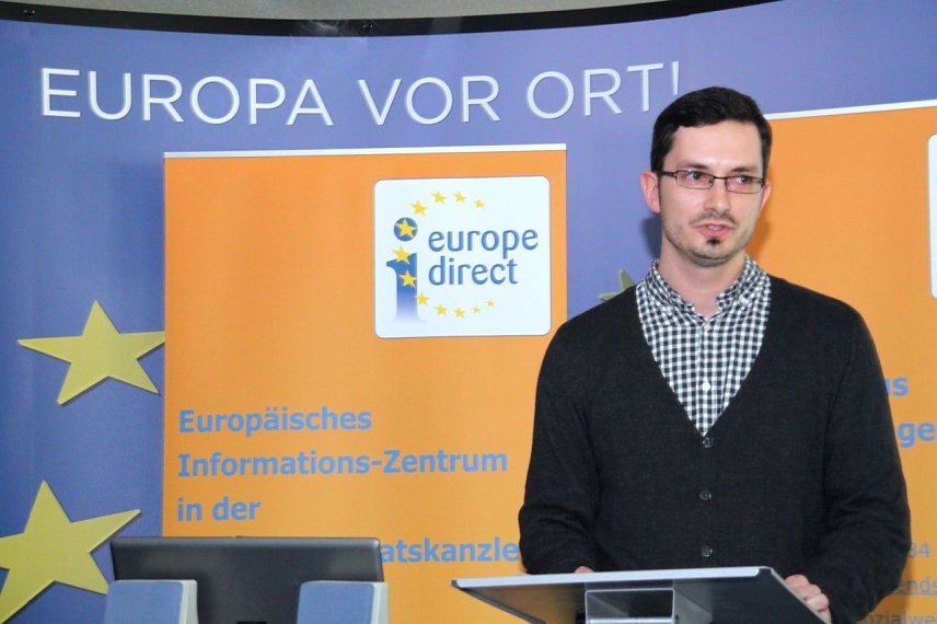 Bild: Der Koordinator des Europahauses Nordth&uuml;ringen, Radoslav Romanczuk 