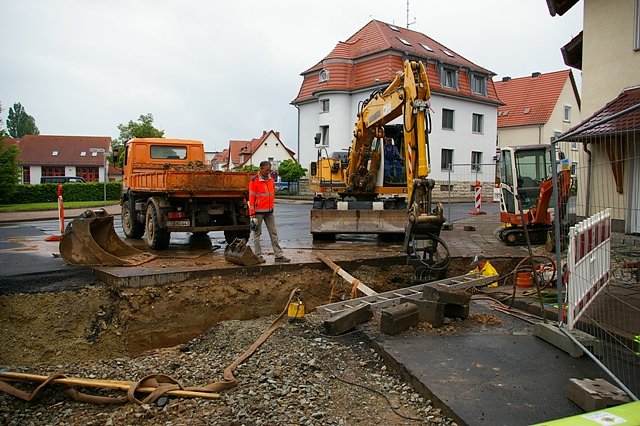Bild: Stra&szlig;enbauarbeiten