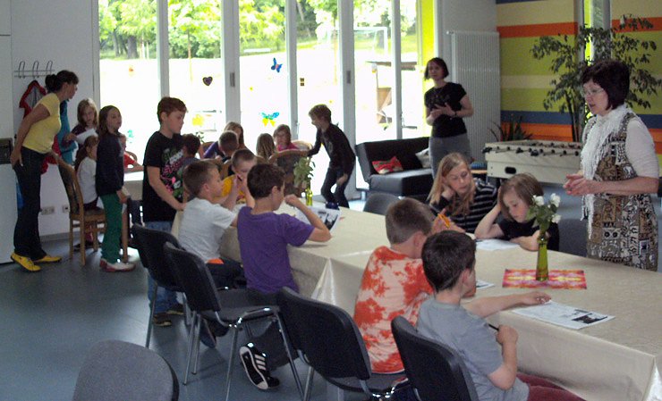 Bild: Literarische Schnitzeljagd im Freizeitzentrum