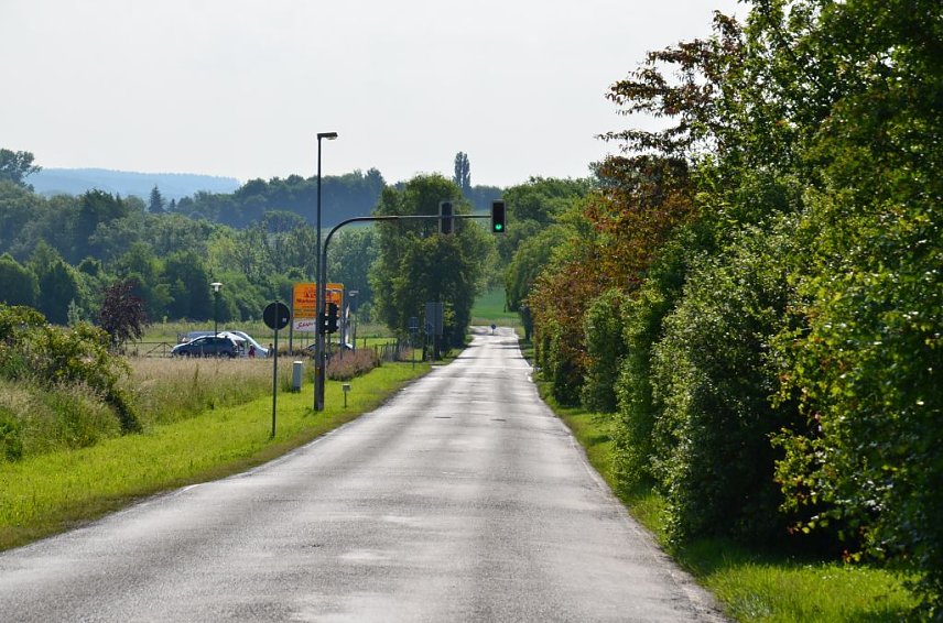 Bild: Verdecktes Schild