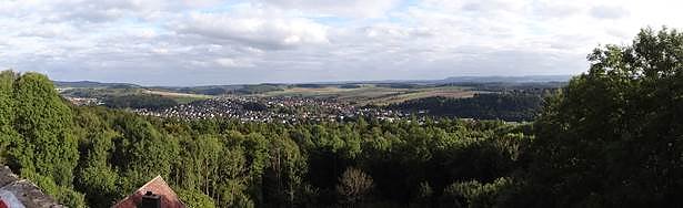 Bild: Blick &uuml;ber das Odertal bei Barbis