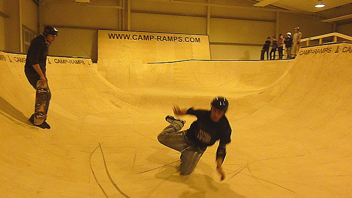 Bild: Einweihung Skaterbahn