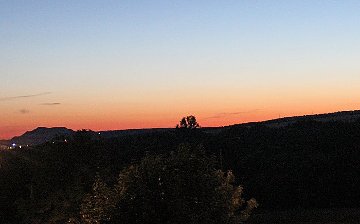 Bild: Abendrot