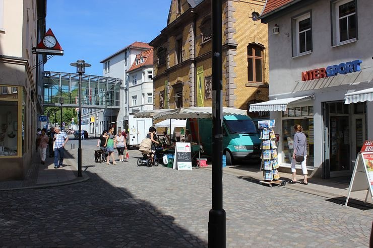 Bild: Nicht viel los beim Markt?
