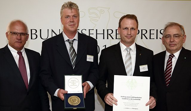 Bild: Bundesehrenpreis f&uuml;r Helbing