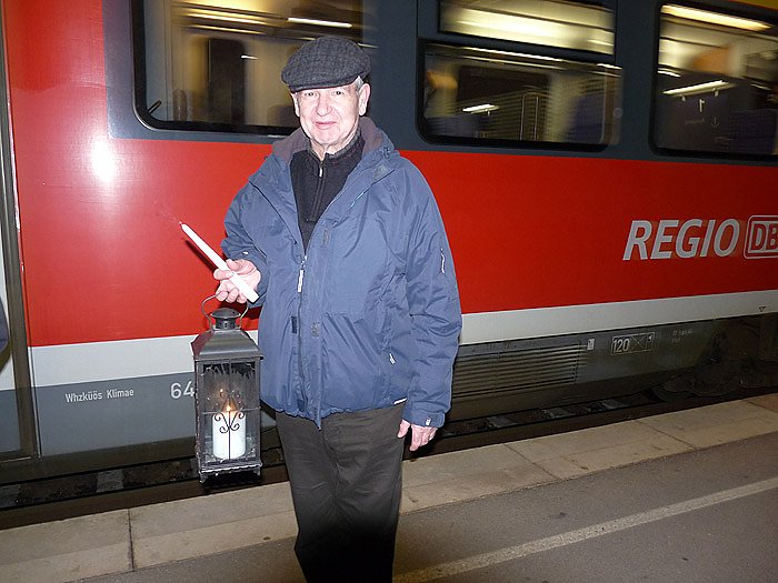 Bild: Friedenslicht in Sondershausen
