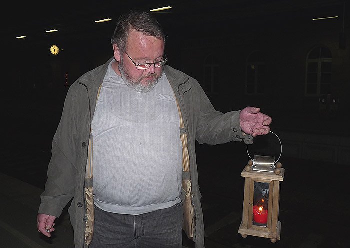Bild: Friedenslicht in Sondershausen