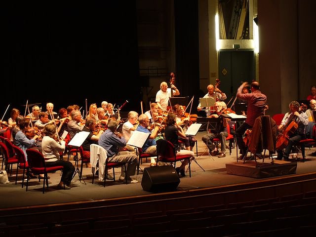 Bild: Probe Rotary Orchester