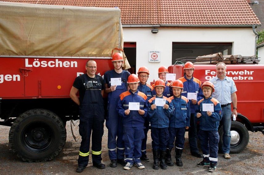 Bild: Badespa&szlig; f&uuml;r die Nachwuchswehr