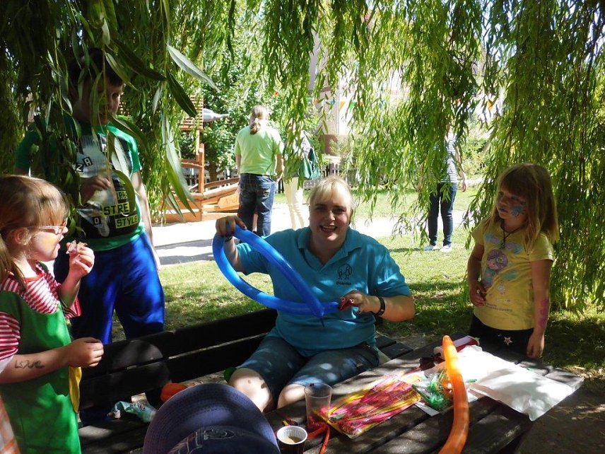 Bild: Sommerfest in der "Arche Noah"